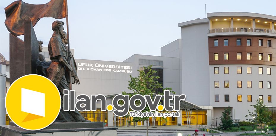 Ufuk Üniversitesi 3 Öğretim Üyesi Alacak