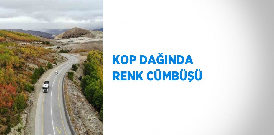 KOP DAĞINDA RENK CÜMBÜŞÜ