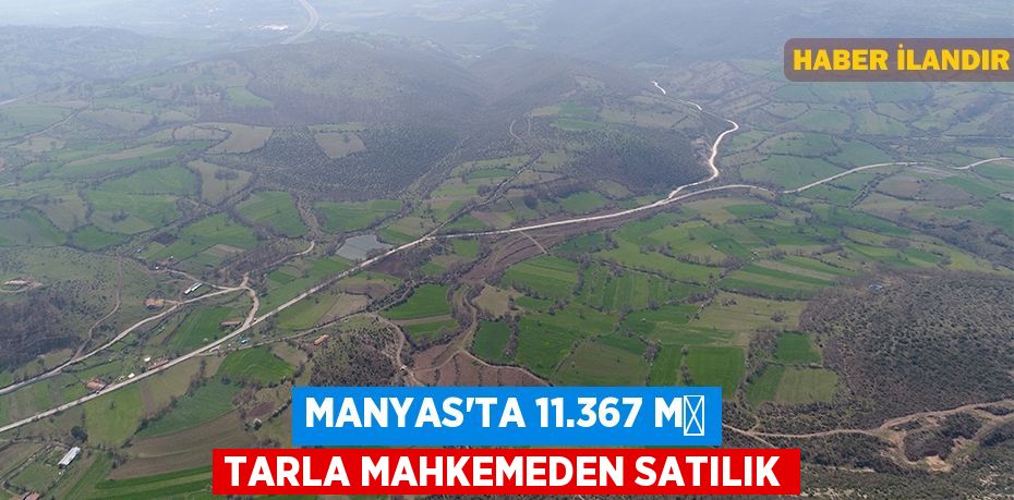 Manyas'ta 11.367 m² tarla mahkemeden satılık