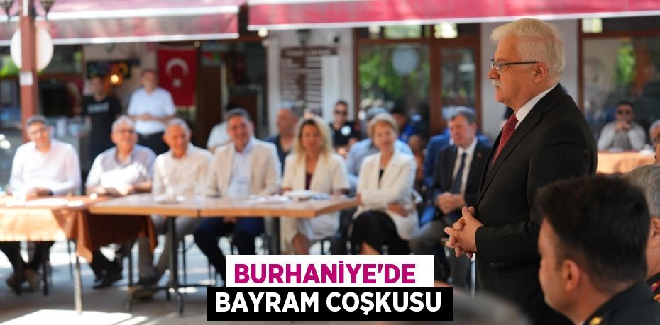Burhaniye’de  bayram coşkusu