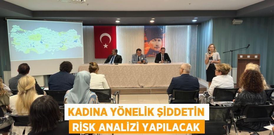 KADINA YÖNELİK ŞİDDETİN RİSK ANALİZİ YAPILACAK