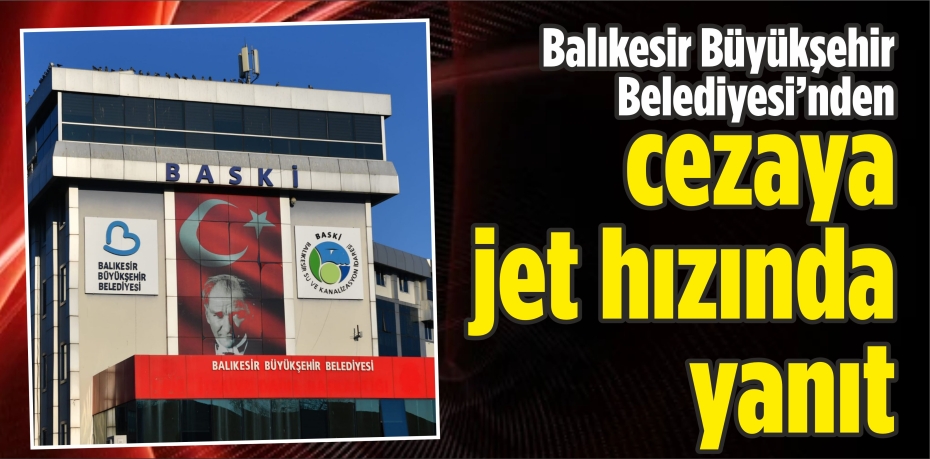 Büyükşehir’den Yanıt Gecikmedi