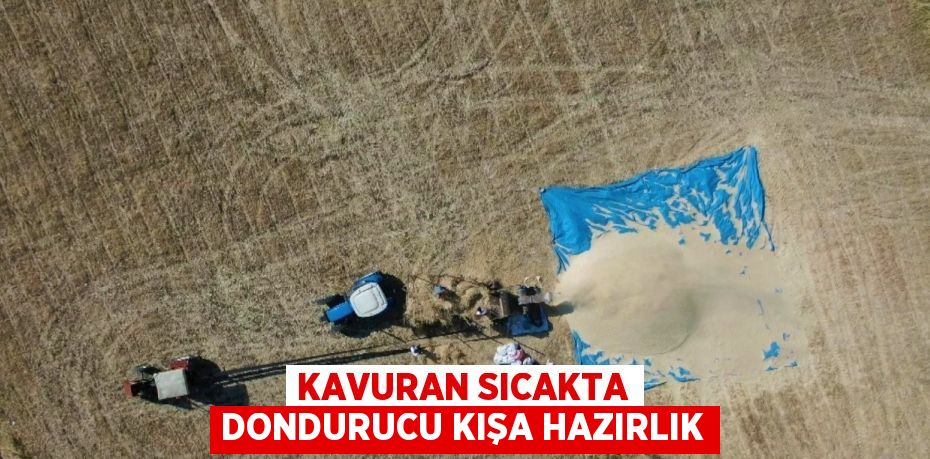 KAVURAN SICAKTA DONDURUCU KIŞA HAZIRLIK