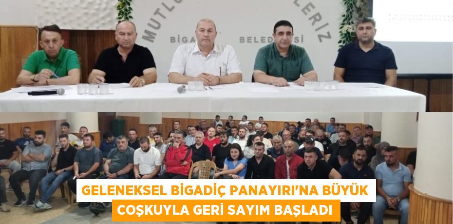 Geleneksel Bigadiç Panayırı'na Büyük Coşkuyla Geri Sayım Başladı