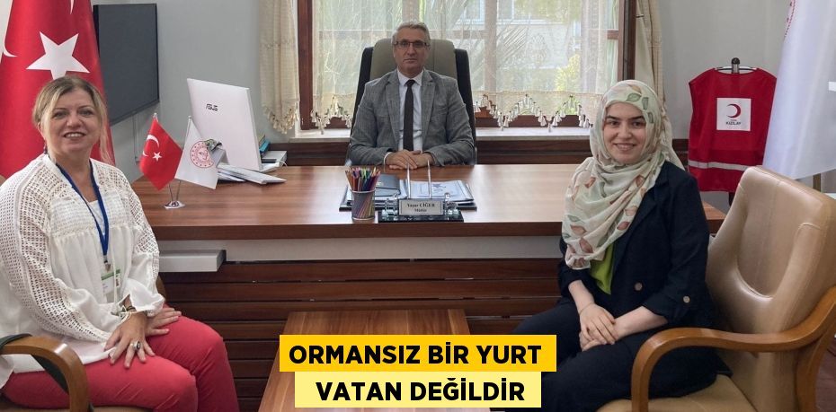 ORMANSIZ BİR YURT   VATAN DEĞİLDİR