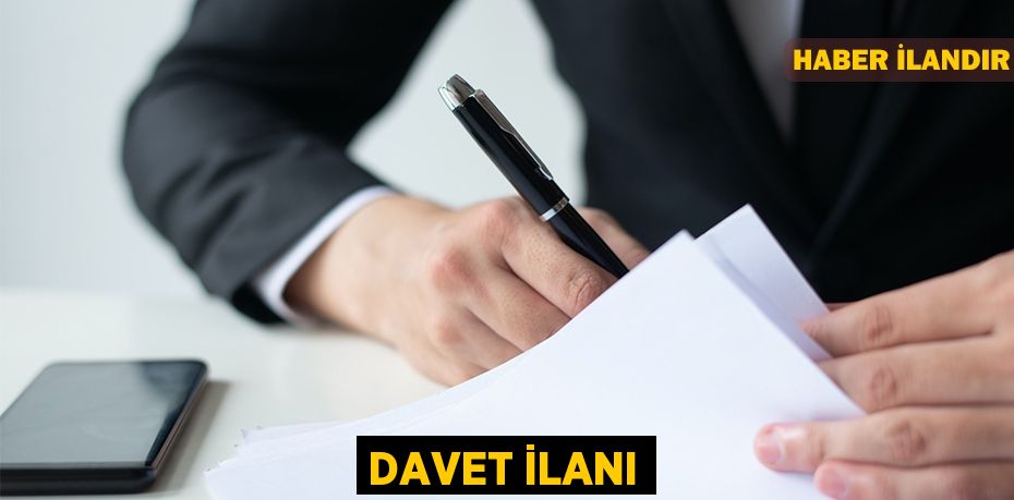 DAVET İLANI