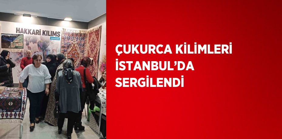 ÇUKURCA KİLİMLERİ İSTANBUL’DA SERGİLENDİ