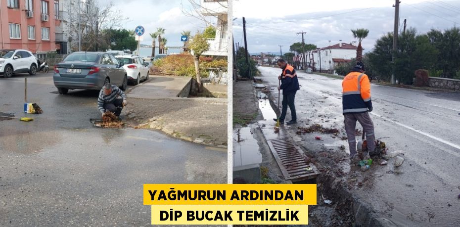 YAĞMURUN ARDINDAN   DİP BUCAK TEMİZLİK