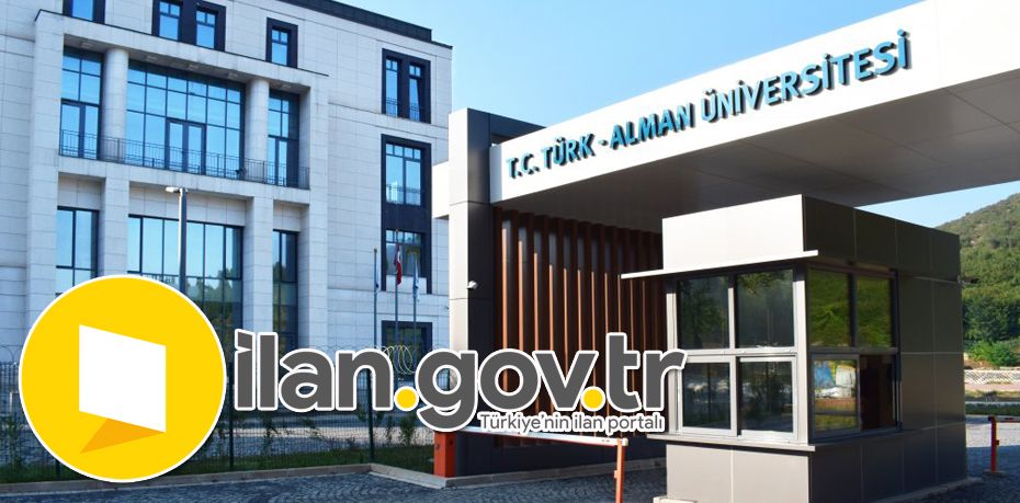 Türk-Alman Üniversitesi 4 Sürekli İşçi Alıyor