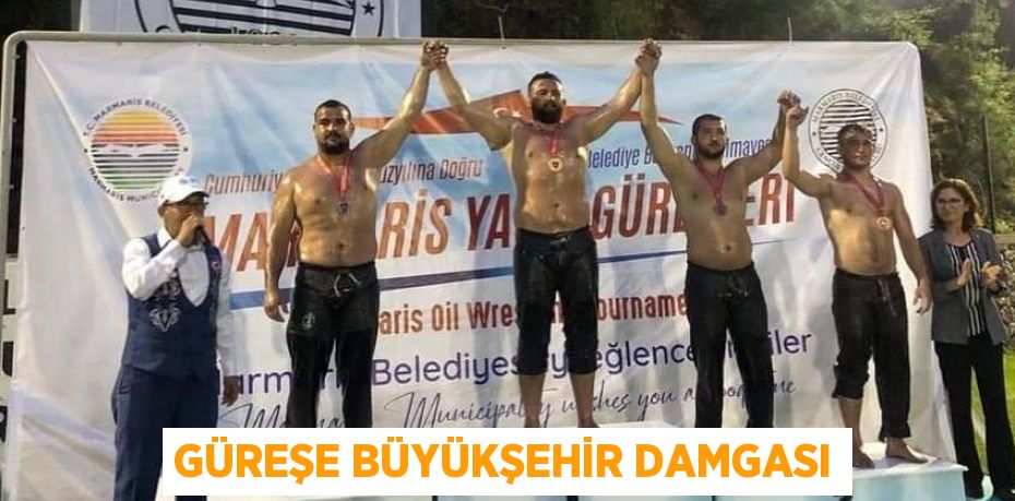 GÜREŞE BÜYÜKŞEHİR DAMGASI