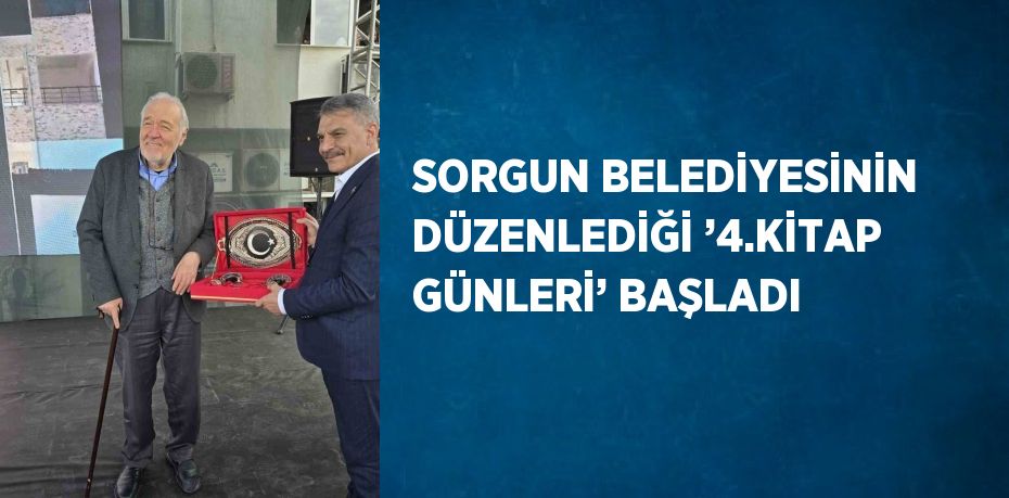 SORGUN BELEDİYESİNİN DÜZENLEDİĞİ ’4.KİTAP GÜNLERİ’ BAŞLADI
