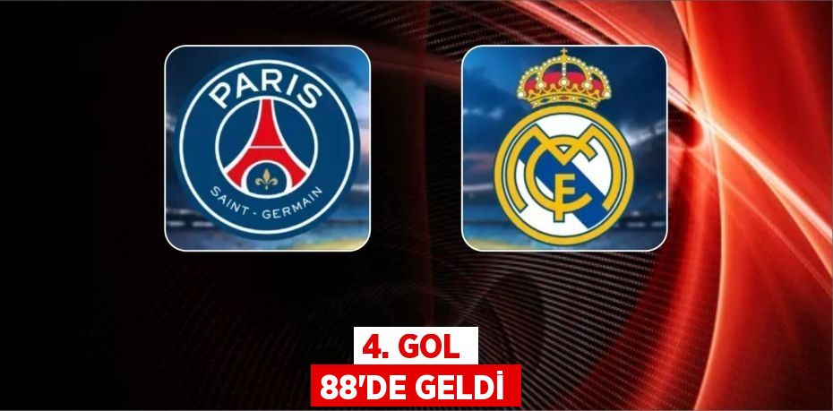 4. Gol 88'de geldi