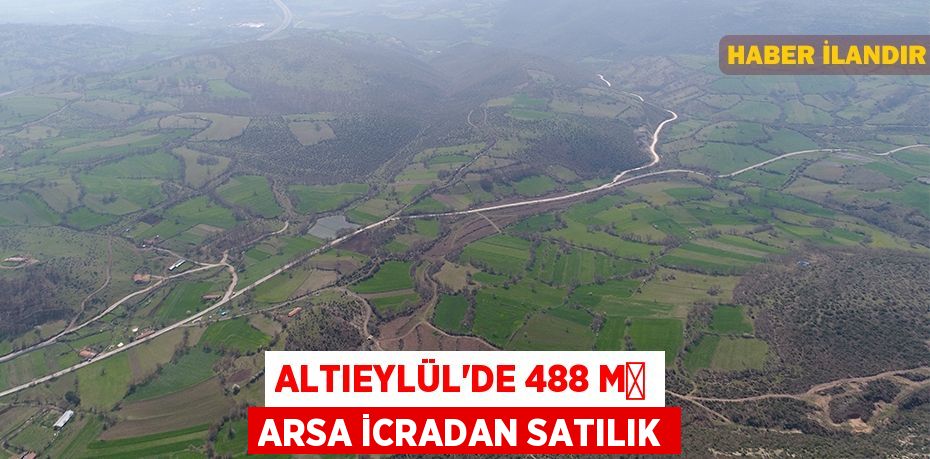 Altıeylül'de 488 m² arsa icradan satılık