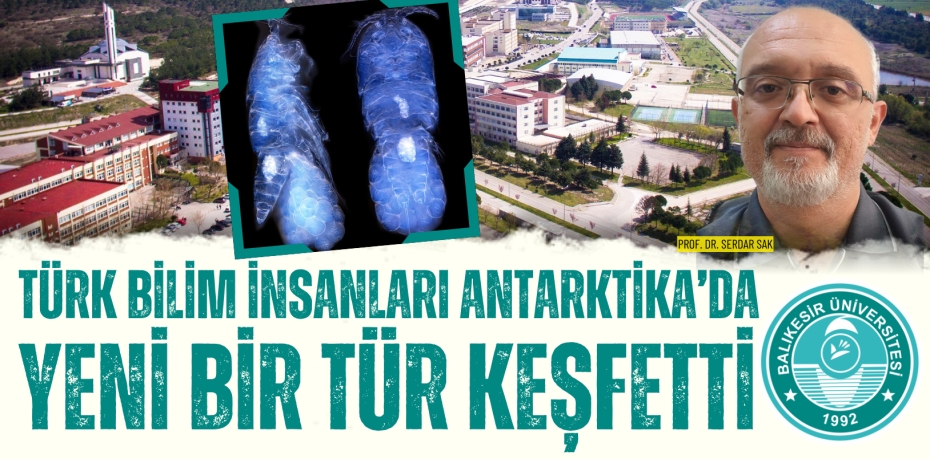 TÜRK BİLİM İNSANLARI ANTARKTİKA’DA YENİ BİR TÜR KEŞFETTİ