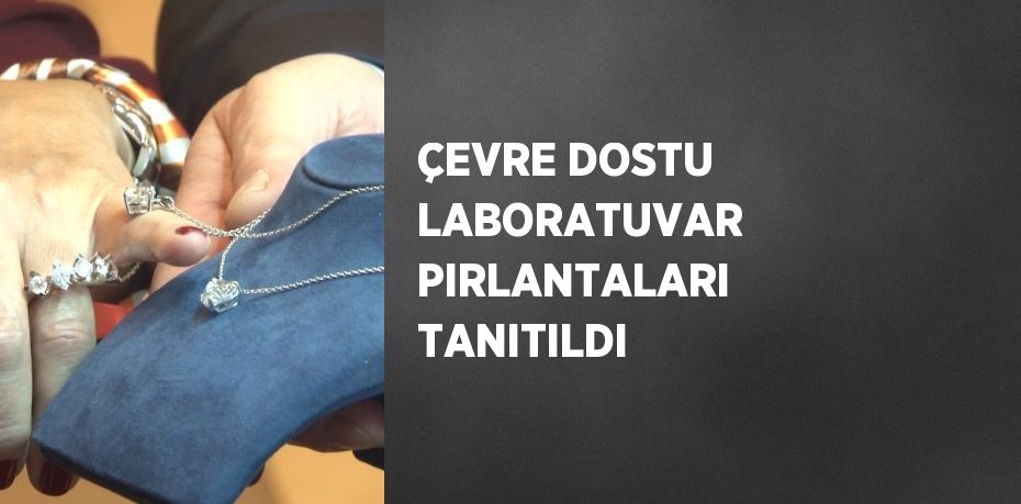 ÇEVRE DOSTU LABORATUVAR PIRLANTALARI TANITILDI