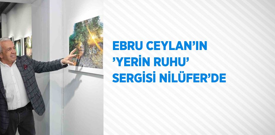 EBRU CEYLAN’IN ’YERİN RUHU’ SERGİSİ NİLÜFER’DE