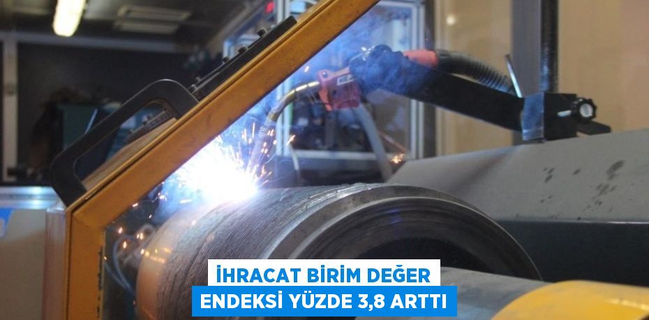 İHRACAT BİRİM DEĞER ENDEKSİ YÜZDE 3,8 ARTTI