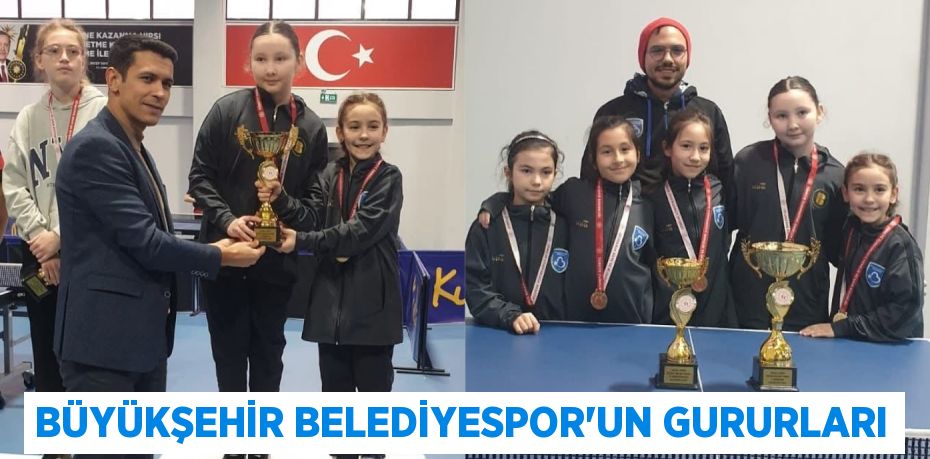 BÜYÜKŞEHİR BELEDİYESPOR’UN GURURLARI