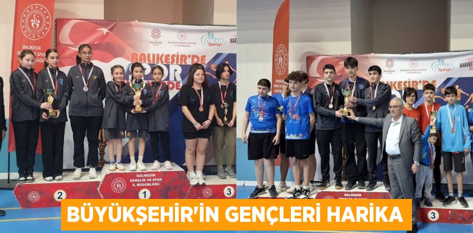 BÜYÜKŞEHİR’İN GENÇLERİ HARİKA