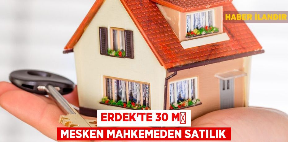 Erdek'te 30 m² mesken mahkemeden satılık