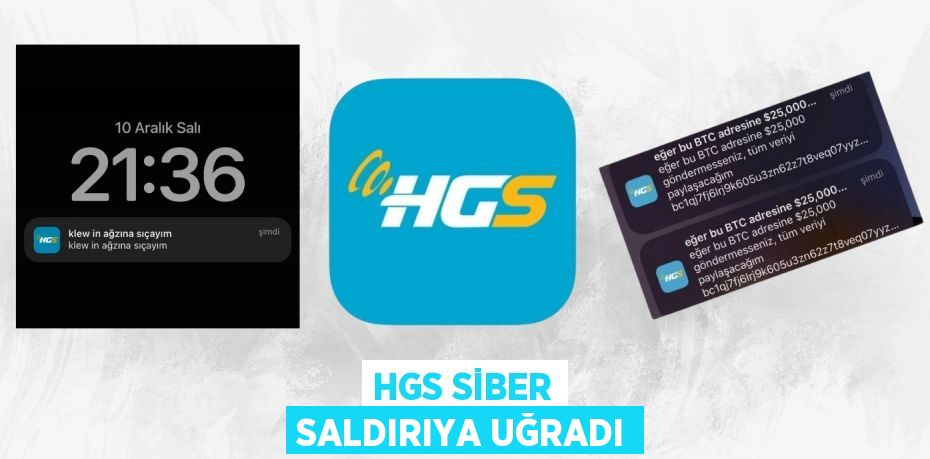 HGS SİBER SALDIRIYA UĞRADI