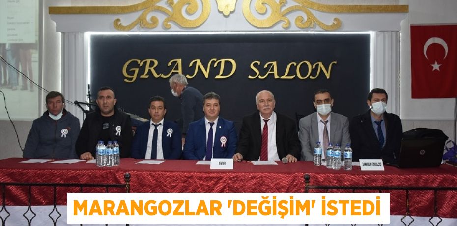 MARANGOZLAR “DEĞİŞİM” İSTEDİ