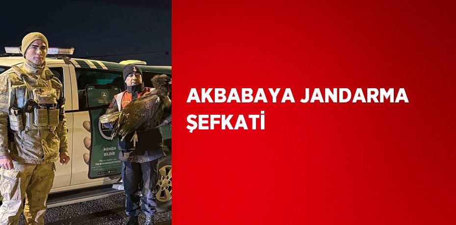 AKBABAYA JANDARMA ŞEFKATİ