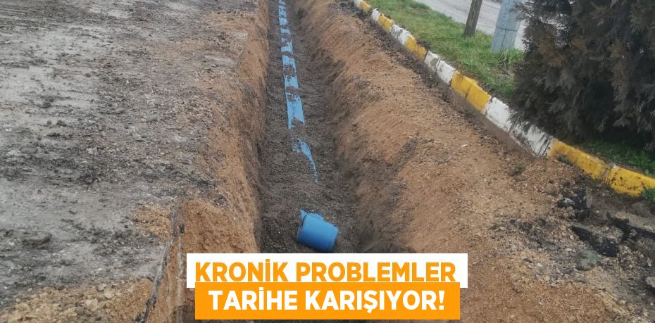 KRONİK PROBLEMLER  TARİHE KARIŞIYOR!