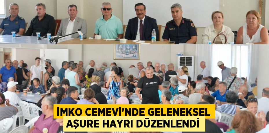 İMKO Cemevi’nde Geleneksel Aşure Hayrı Düzenlendi