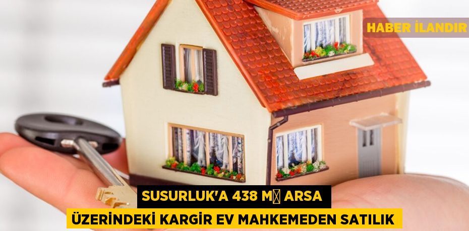 Susurluk'a 438 m² arsa üzerindeki kargir ev mahkemeden satılık