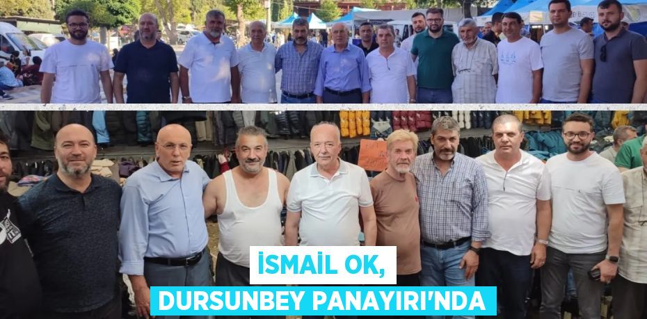 İSMAİL OK, DURSUNBEY PANAYIRI’NDA