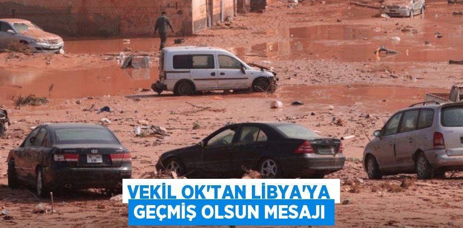 VEKİL OK’TAN LİBYA’YA GEÇMİŞ OLSUN MESAJI