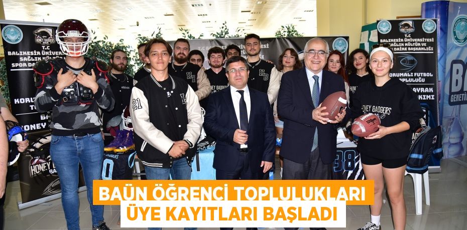 BAÜN ÖĞRENCİ TOPLULUKLARI ÜYE KAYITLARI BAŞLADI