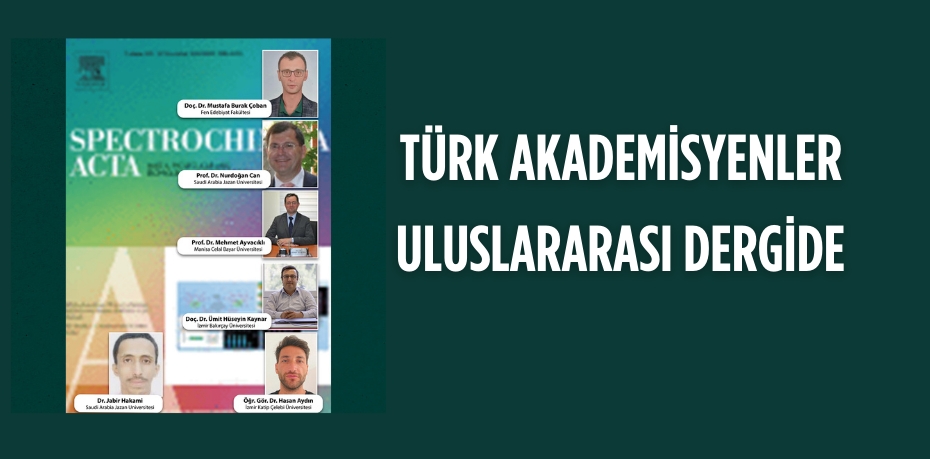 TÜRK AKADEMİSYENLER ULUSLARARASI DERGİDE