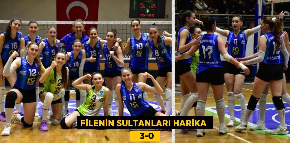 FİLENİN SULTANLARI HARİKA     3-0