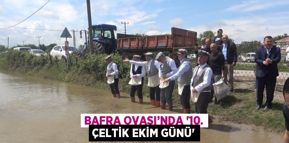 BAFRA OVASI’NDA '10. ÇELTİK EKİM GÜNÜ'