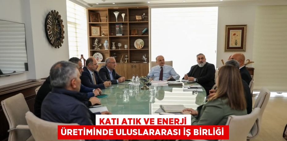 KATI ATIK VE ENERJİ ÜRETİMİNDE ULUSLARARASI İŞ BİRLİĞİ