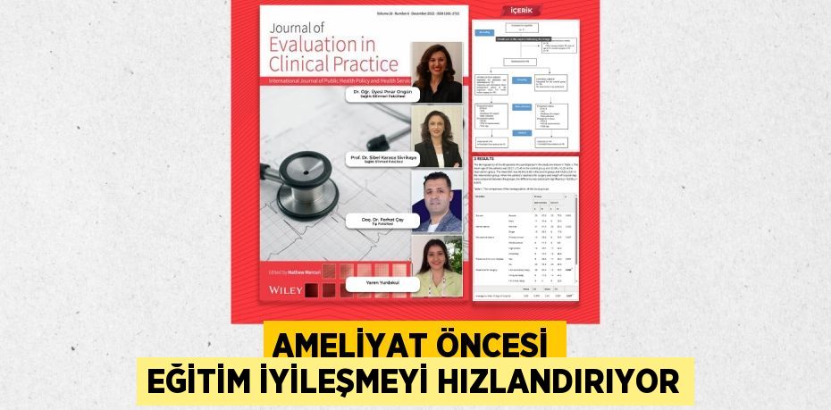 Ameliyat Öncesi Eğitim İyileşmeyi Hızlandırıyor