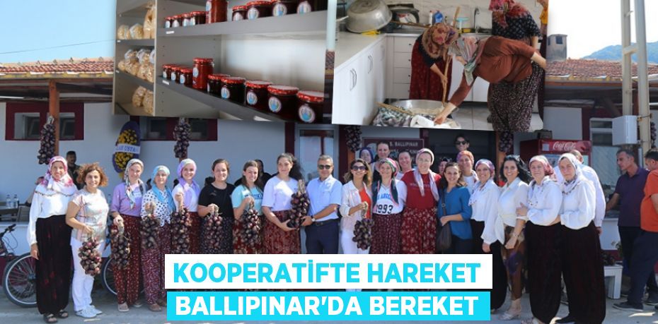 KOOPERATİFTE HAREKET BALLIPINAR’DA BEREKET