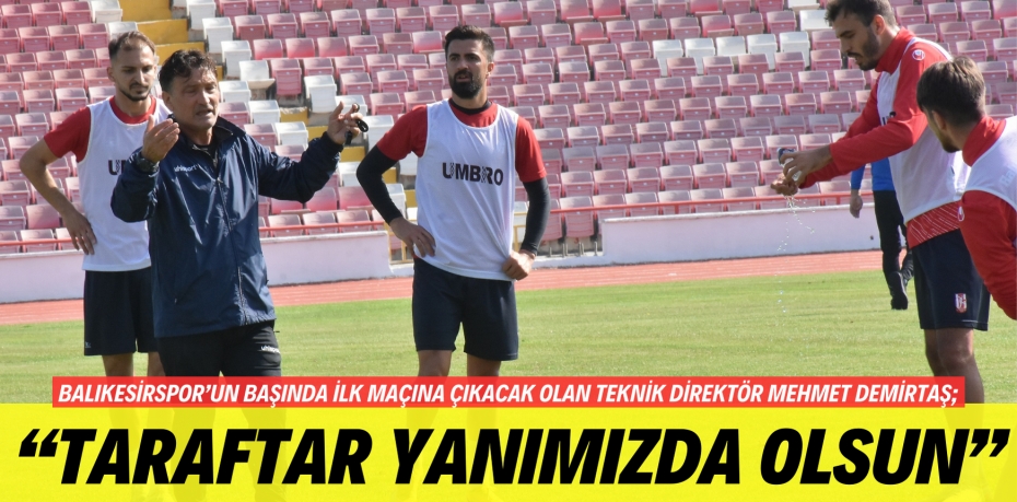 “TARAFTAR YANIMIZDA OLSUN”