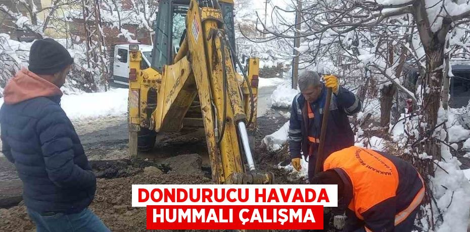 DONDURUCU HAVADA HUMMALI ÇALIŞMA