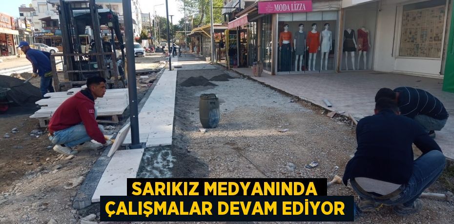 SARIKIZ MEDYANINDA ÇALIŞMALAR DEVAM EDİYOR