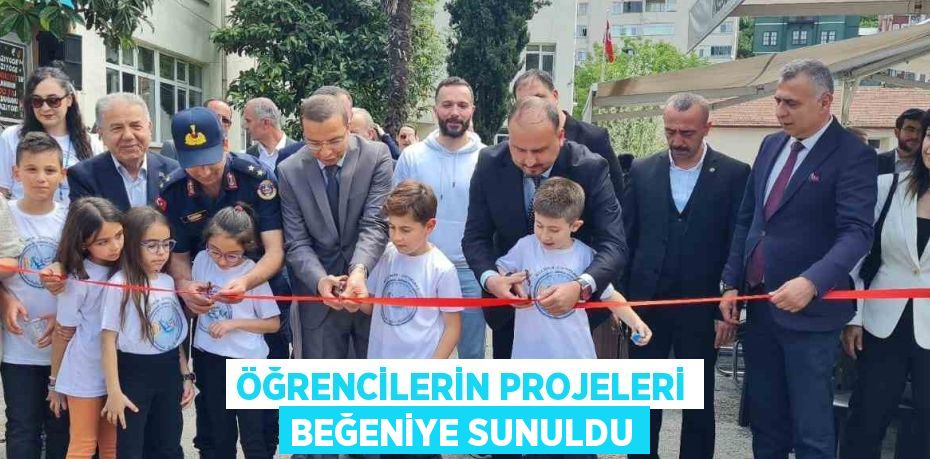 ÖĞRENCİLERİN PROJELERİ BEĞENİYE SUNULDU