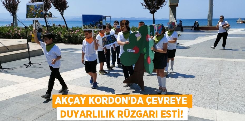 Akçay Kordon'da Çevreye Duyarlılık Rüzgarı Esti!
