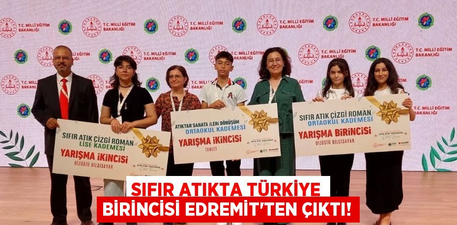 Sıfır Atıkta Türkiye Birincisi Edremit'ten Çıktı!