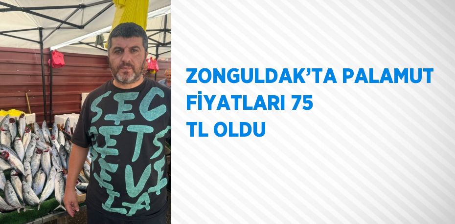 ZONGULDAK’TA PALAMUT FİYATLARI 75 TL OLDU