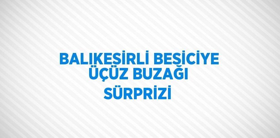 BALIKESİRLİ BESİCİYE ÜÇÜZ BUZAĞI SÜRPRİZİ