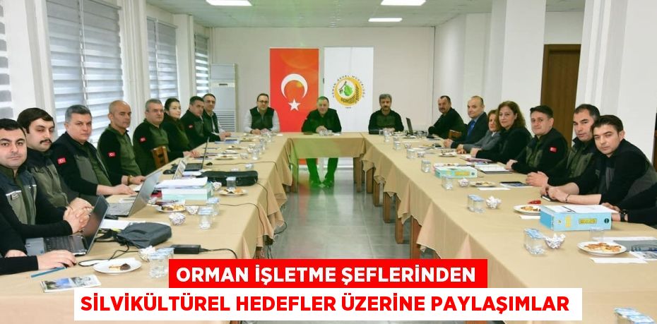ORMAN İŞLETME ŞEFLERİNDEN SİLVİKÜLTÜREL HEDEFLER ÜZERİNE PAYLAŞIMLAR