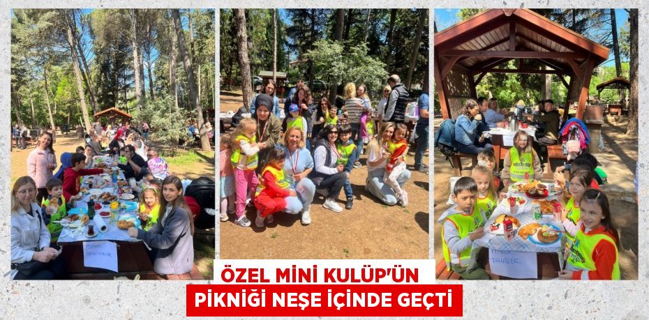 ÖZEL MİNİ KULÜP’ÜN  PİKNİĞİ NEŞE İÇİNDE GEÇTİ