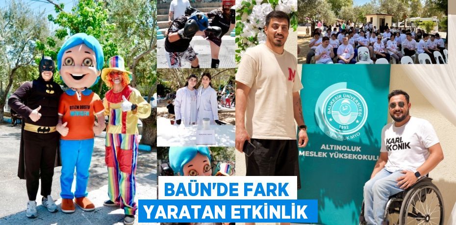 BAÜN’DE FARK YARATAN ETKİNLİK
